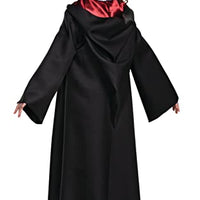 Harry Potter Hermione Granger Deluxe Girls Costume, Black & Red, Kids Size Medium (7-8)