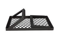 
              Amazon Basics Medium Portable Folding Camping Grill Grate - 18 x 12 x 7 Inches, Black Steel
            