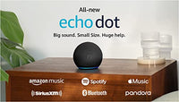 
              Amazon Echo Dot (5th Gen, 2022 release) | With bigger vibrant sound, helpful routines and Alexa | Charcoal
            