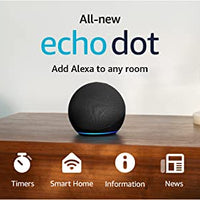 Amazon Echo Dot (5th Gen, 2022 release) | With bigger vibrant sound, helpful routines and Alexa | Charcoal