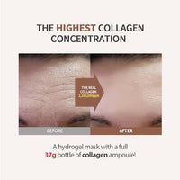 
              SUNGBOON EDITOR Deep Collagen Overnight Mask 37gx4ea | The real collagen 2,160,000ppb | Facial Hydrogel Masks with low molecular weight collagen for elasticity, firming, and moisturizing
            