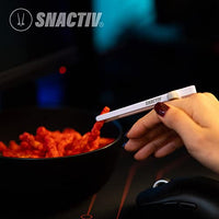 
              SNACTIV PRO Finger Chopsticks for Gamers - As Seen on Shark Tank! The Official Snacking Tool of the Future - Enjoy Snacks and Chips with Ease - Innovative Gaming Snacking Solution - Snack Chopsticks
            