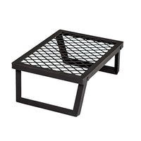 
              Amazon Basics Medium Portable Folding Camping Grill Grate - 18 x 12 x 7 Inches, Black Steel
            