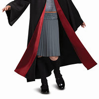 
              Harry Potter Hermione Granger Deluxe Girls Costume, Black & Red, Kids Size Medium (7-8)
            