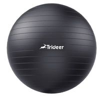 
              Trideer Yoga Ball Exercise Ball for Working Out, 5 Sizes Gym Ball, Birthing ball for Pregnancy, Swiss Ball for Physical Therapy, Balance, Stability, Fitness, Office Ball Chair, Quick Pump Included
            