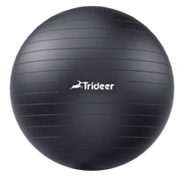 Trideer Yoga Ball Exercise Ball for Working Out, 5 Sizes Gym Ball, Birthing ball for Pregnancy, Swiss Ball for Physical Therapy, Balance, Stability, Fitness, Office Ball Chair, Quick Pump Included