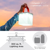 
              LuminAID 2-in-1 Solar Camping Lantern and Phone Charger - Inflatable LED Lamp for Camping, Hiking and Travel - Emergency Light for Power Outages, Hurricane, Survival Kits - As Seen on Shark Tank
            