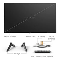 
              Amazon Fire TV 55" 4-Series 4K UHD smart TV with Fire TV Alexa Voice Remote, stream live TV without cable
            