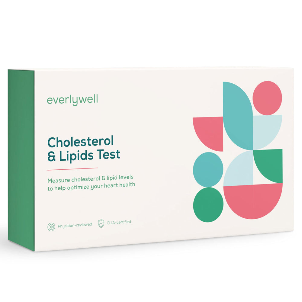 Everlywell Cholesterol and Lipids Test - at-Home Collection Kit - Accurate Results from a CLIA-Certified Lab Within Days - Ages 18+