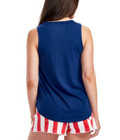 
              Tipsy Elves Navy Blue Get It Girl USA Tank Top for Women Size Small
            