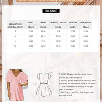 Dokotoo Summer Dresses for Women 2024 Casual Wedding Guest Spring Sexy V-Neck Drawstring Cap Sleeve Elegant Short Beach Dresses Mini Dress White