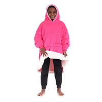 
              THE COMFY JR | The Original Oversized Microfiber & Sherpa Wearable Blanket for Kids, Seen On Shark Tank, One Size Fits All (Neon Pink)
            