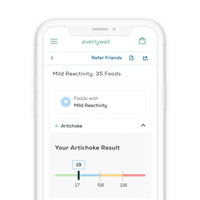 
              Everlywell Food Sensitivity Test - Learn How Your Body Responds to 96 Different Foods - at-Home Collection Kit - CLIA-Certified Labs - Ages 18+
            