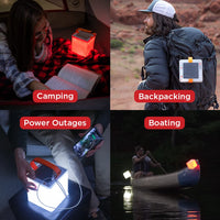 
              LuminAID 2-in-1 Solar Camping Lantern and Phone Charger - Inflatable LED Lamp for Camping, Hiking and Travel - Emergency Light for Power Outages, Hurricane, Survival Kits - As Seen on Shark Tank
            