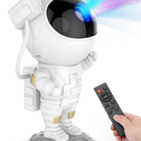 Star Projector Galaxy Night Light - Astronaut Space Projector, Starry Nebula Ceiling LED Lamp with Timer and Remote, Kids Room Decor Aesthetic, for Christmas, Birthdays, Valentine's Day