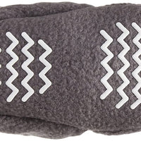 Hudson Baby Unisex-Baby Cozy Fleece Booties Winter Accessory Set, Charcoal Gray, 12-18 Months