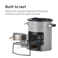 
              EcoZoom Rocket Stove Heavy Duty Portable Camp Stove for Outdoor Cooking, Versa Dual-Fuel (Wood & Charcoal)
            