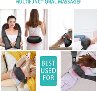 
              AERLANG Shiatsu Back and Neck Massager, Back Massager Deep Tissue Kneading Massager Neck and Shoulder Massager with Heat, Electric 4D Massage Pillow Fathers Day Dad Gifts from Daughter(NOT Cordless)
            