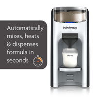 
              Baby Brezza New and Improved Formula Pro Advanced Formula Dispenser Machine - Automatically Mix a Warm Formula Bottle Instantly - Easily Make Bottle with Automatic Powder Blending, White
            