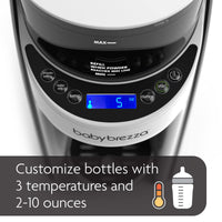 
              Baby Brezza New and Improved Formula Pro Advanced Formula Dispenser Machine - Automatically Mix a Warm Formula Bottle Instantly - Easily Make Bottle with Automatic Powder Blending, White
            