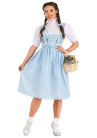 
              Adult Dorothy Costume Women's Long Blue Gingham Dress
            