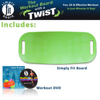 
              Simply Fit Board - The Workout Balance Board with a Twist, As Seen on TV
            