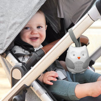 Skip Hop Portable Baby Soother, Stroll & Go, Owl