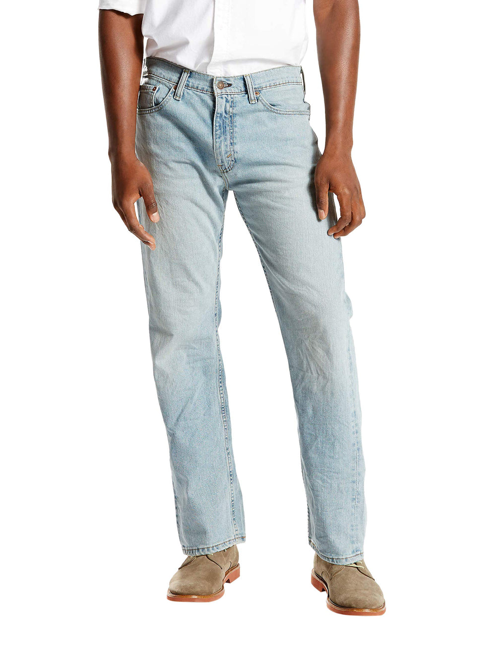 Levi's Men's 505 Regular Fit Jeans (Also Available in Big & Tall), Goldentop, 36W x 29L