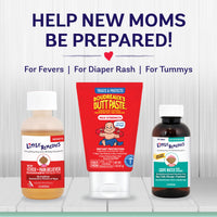 
              Little Remedies, New Baby Essentials Kit, 6 Newborn Essentials, Saline Nasal Spray, Gas Relief Drops, Gripe Water, Fever Reliever, & Diaper Ointment
            