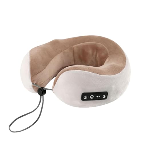 Rgogak Neck Massage Pillow with 3 Vibrating Modes for Neck, Back and L