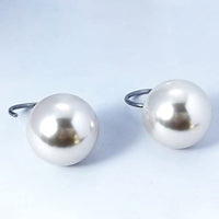 
              DewGem Large Pearl Dangle Earrings for Women, Dangling Earring for ear Tunnels Dangling Plugs and Tunnels Ear Stretching Hoop Earrings for Women Size 12G 2mm
            