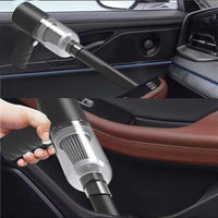 Cordless Handheld Car Vacuum Cleaner, 120 Watt Powerful Suction Small Car Vacuum Cleaner, Mini Vacuum Cleaner with USB Portable Vacuum Cleaner, Low Noise for Home and Car,Gifts