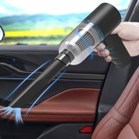 Cordless Handheld Car Vacuum Cleaner, 120 Watt Powerful Suction Small Car Vacuum Cleaner, Mini Vacuum Cleaner with USB Portable Vacuum Cleaner, Low Noise for Home and Car,Gifts