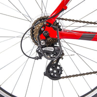 
              ROYCE UNION RMA 27.5" Mens 21-Speed All-Terrain Mountain Bike, 22" Aluminum Frame, Trigger Shift, Red
            
